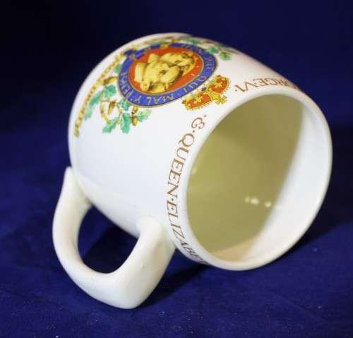 Johnson Bros. - King George VI & Queen Elizabeth coronation mug