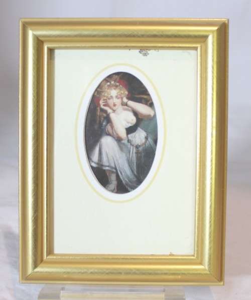 Victorian woman print