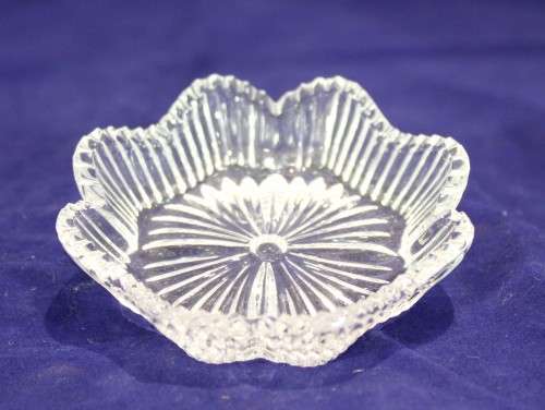 Glass trinket bowl