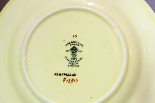 Crown Staffordshire - Side plate - Beautiful!! - Low price! - Bid now!!