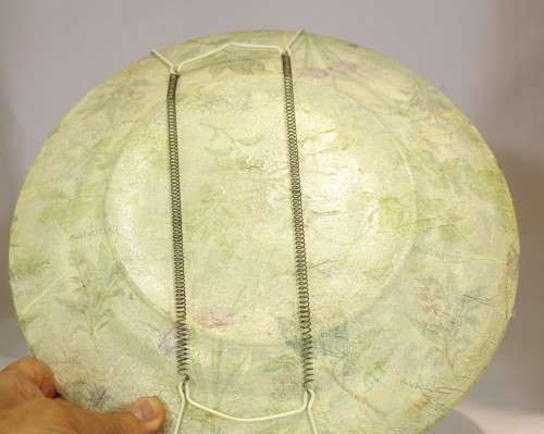Glass display plate - Herbs