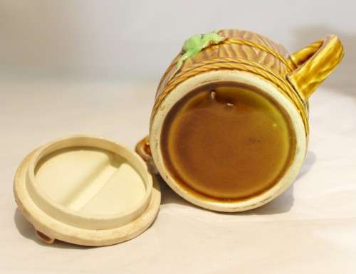 Character tea pot, milk jug and sugar pot