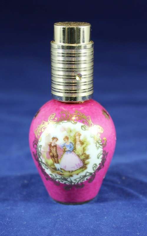 Limoges - Step - Perfume bottle - Stunning piece!! - Low price!! - Bid now!!