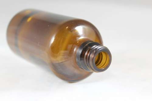 Stella - brown medicine bottle - marked number twelfth
