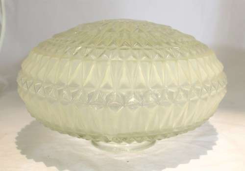 Pressed and molded lamp shade