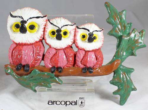 Family of owls - wall ornament
