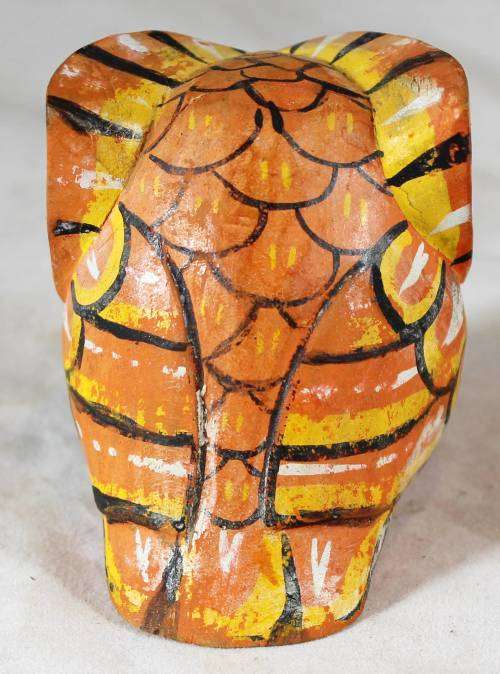 Multi-colored Orange Owl - Beautiful!! - Bid Now!