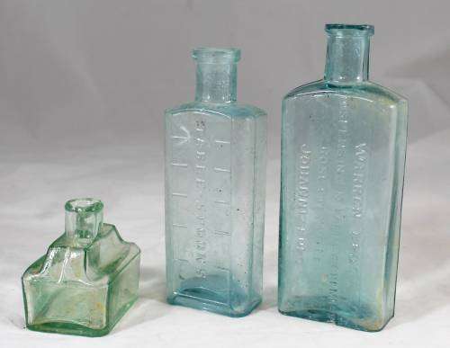 Vintage Glass Bottles - Beautiful!! - Bid Now!!!