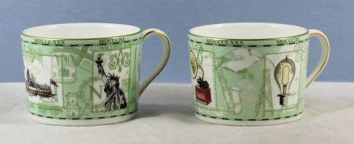 Wedgwood - A Celebration of the Millennium - Pair of Duos - Green - Bid Now!