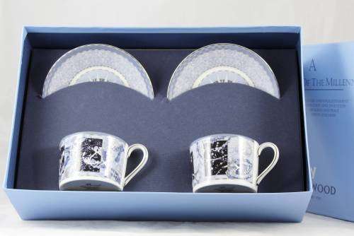 Wedgwood - A Celebration of the Millennium - Pair of Duos - Grey - Bid Now!