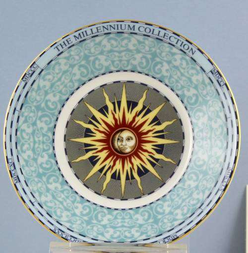 Wedgwood - A celebration of the millennium - pair of blue duos