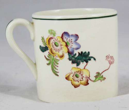 Copeland Spode - Demitasse Cup with Flowers - Bid Now!!!