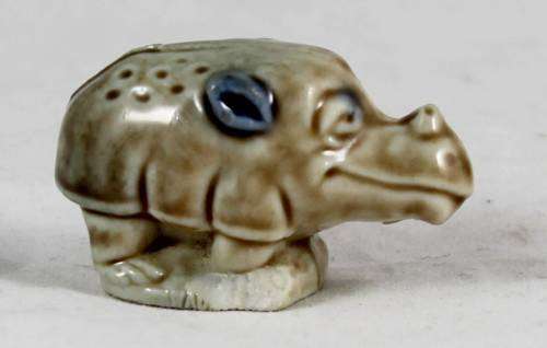 Wade England - Tea Figurine - Miniature Asian Rhino
