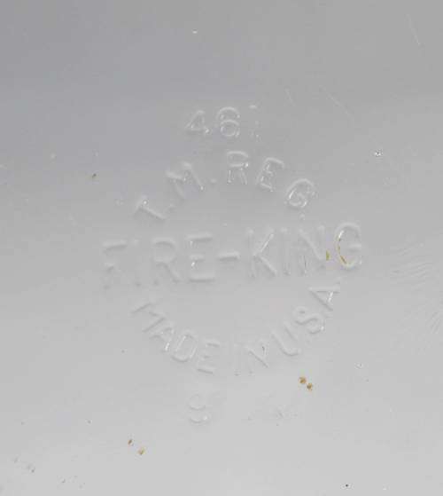 Fire King - made in USA - glass dish