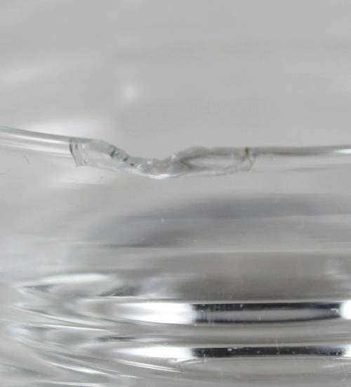 Glass footed - sweet bowl