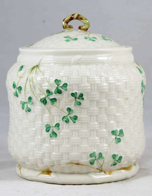 Irish - Jar with a lid - Bid Now!!!