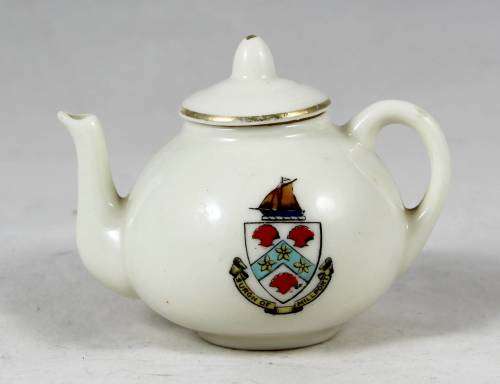 Albion China - Burgh of Millport - Miniature Tea Pot