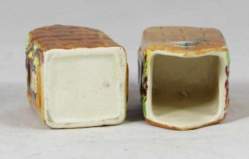 Pair of Miniature Houses - Ceramic