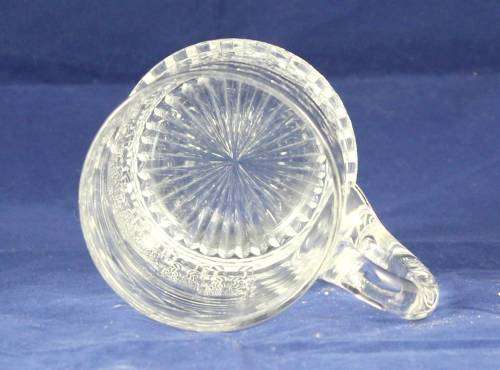 Cut glass beer mug