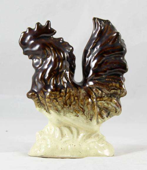 Ceramic rooster