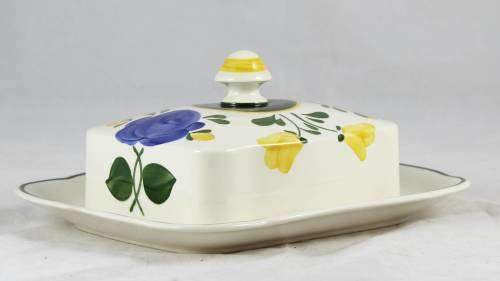 Villeroy & Boch Bauernblume - Butter Dish and Cover - Bid Now!!!