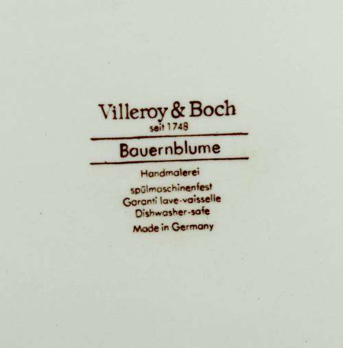 Villeroy & Boch Bauernblume - Large Platter Dish - Bid Now!!!