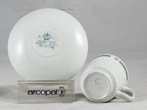 Johnson Bros ironstone - demitasse duo