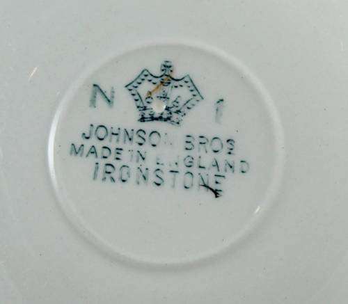 Johnson Bros ironstone - demitasse duo