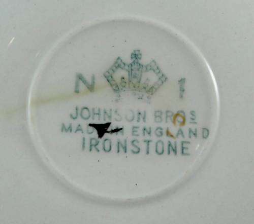 Johnson Bros Ironstone - Saucer - Bid Now!!!