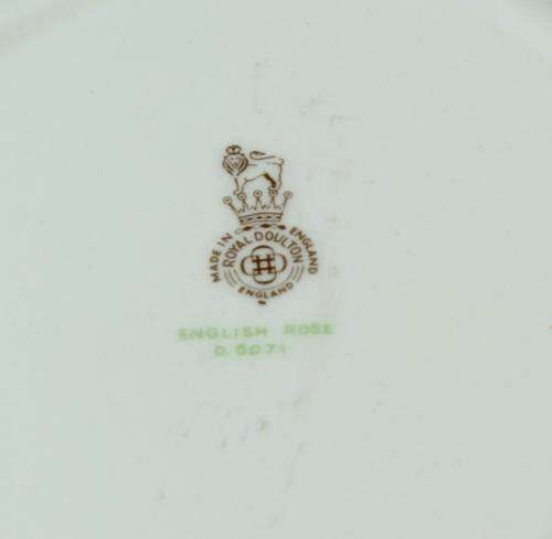 Royal Doulton English Rose - Soup Bowl - Bid Now!