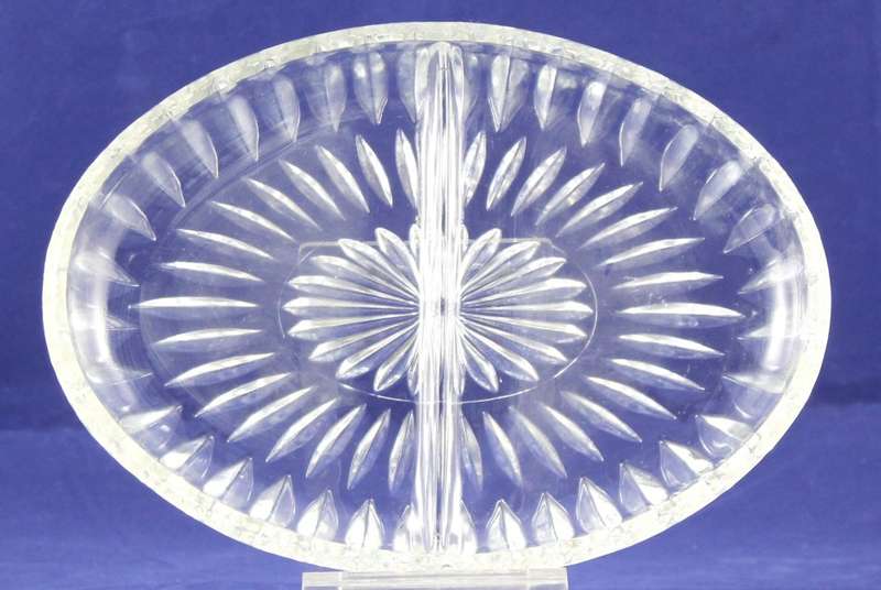 Two Compartment - Glass Serving Dish
