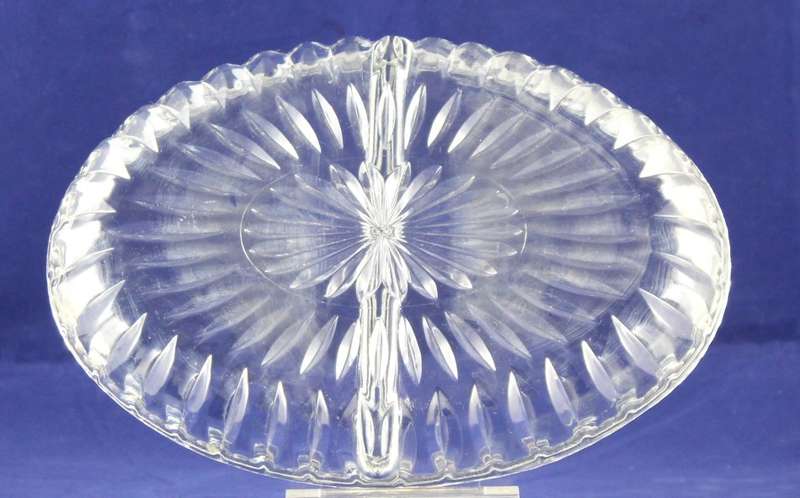 Two Compartment - Glass Serving Dish