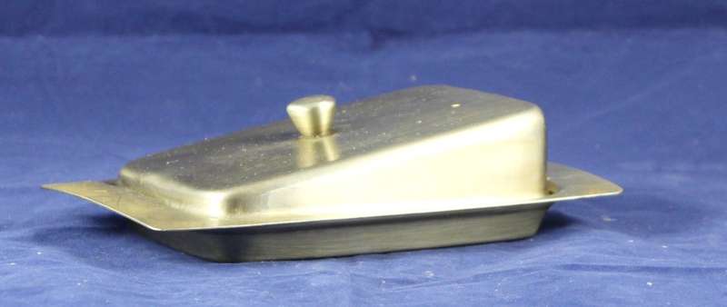 Stainless Steel - Butter Dish & Lid