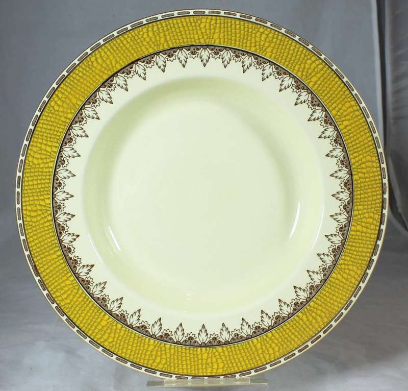 Booths Morocco Border 1930's - Model No.5909 - Soup Plate - Bid Now!!!