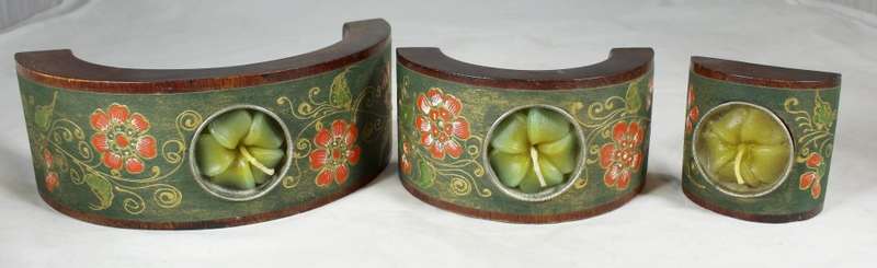 Nested candles set