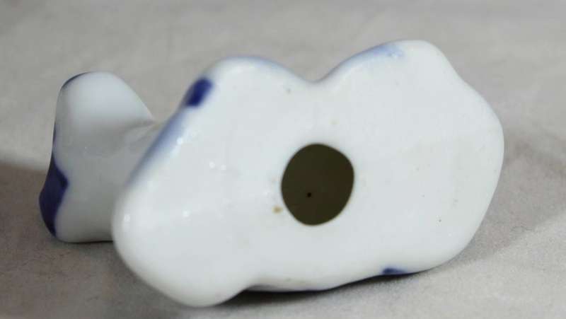 Miniature cow - blue & white