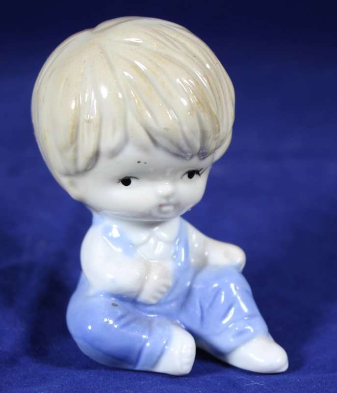 Figurine - Small Seated Boy