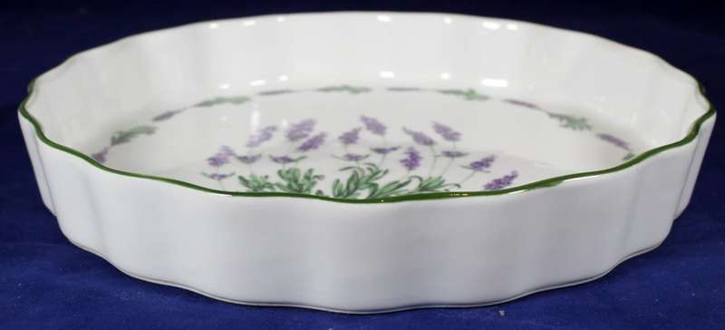 Wiesenthal - Lavender - Pie Dish - Bid Now!!!