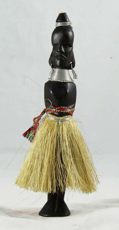 Wooden Figurine - Grass Skirt