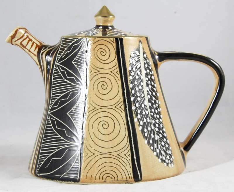 Fireworks - Designer Tea Pot