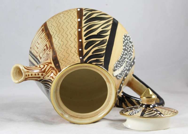 Fireworks - Designer Tea Pot