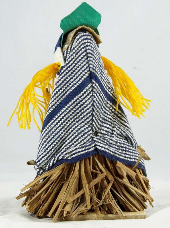 Dan Tribe - Masked Wooden Figurine - Ivory Coast