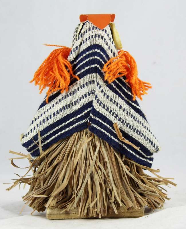 Dan Tribe - Masked Wooden Figurine - Ivory Coast