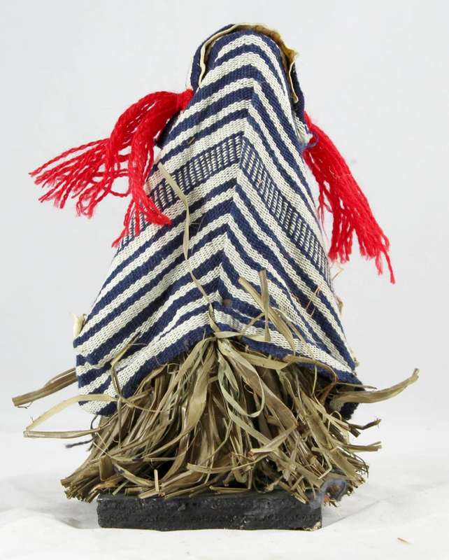 Dan Tribe - Masked Wooden Figurine - Ivory Coast