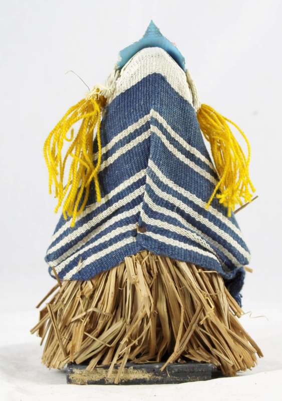 Dan Tribe - Masked Wooden Figurine - Ivory Coast