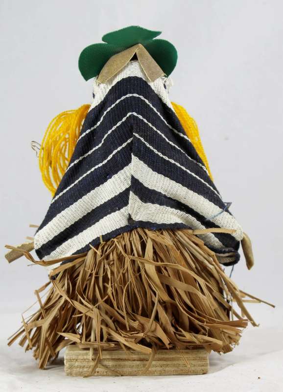 Dan Tribe - Masked Wooden Figurine - Ivory Coast