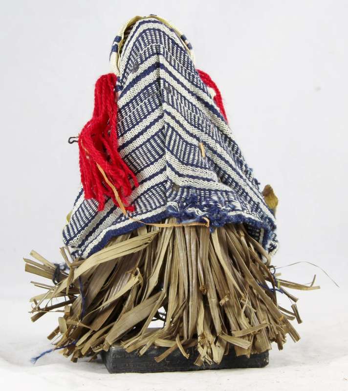 Dan Tribe - Masked Wooden Figurine - Ivory Coast