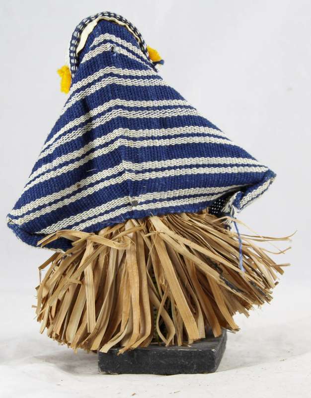 Dan Tribe - masked wooden figurine - Ivory Coast