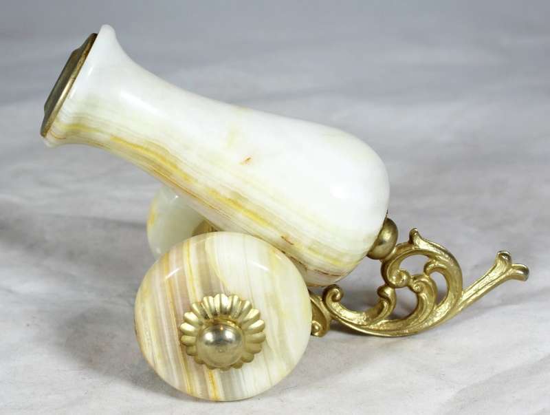 Small marble cannon - A treasure! - Beautiful!! - Bid Now!!!