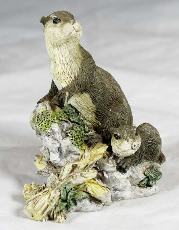 Squirrels on a rock - Beautiful! - Bid Now!!!